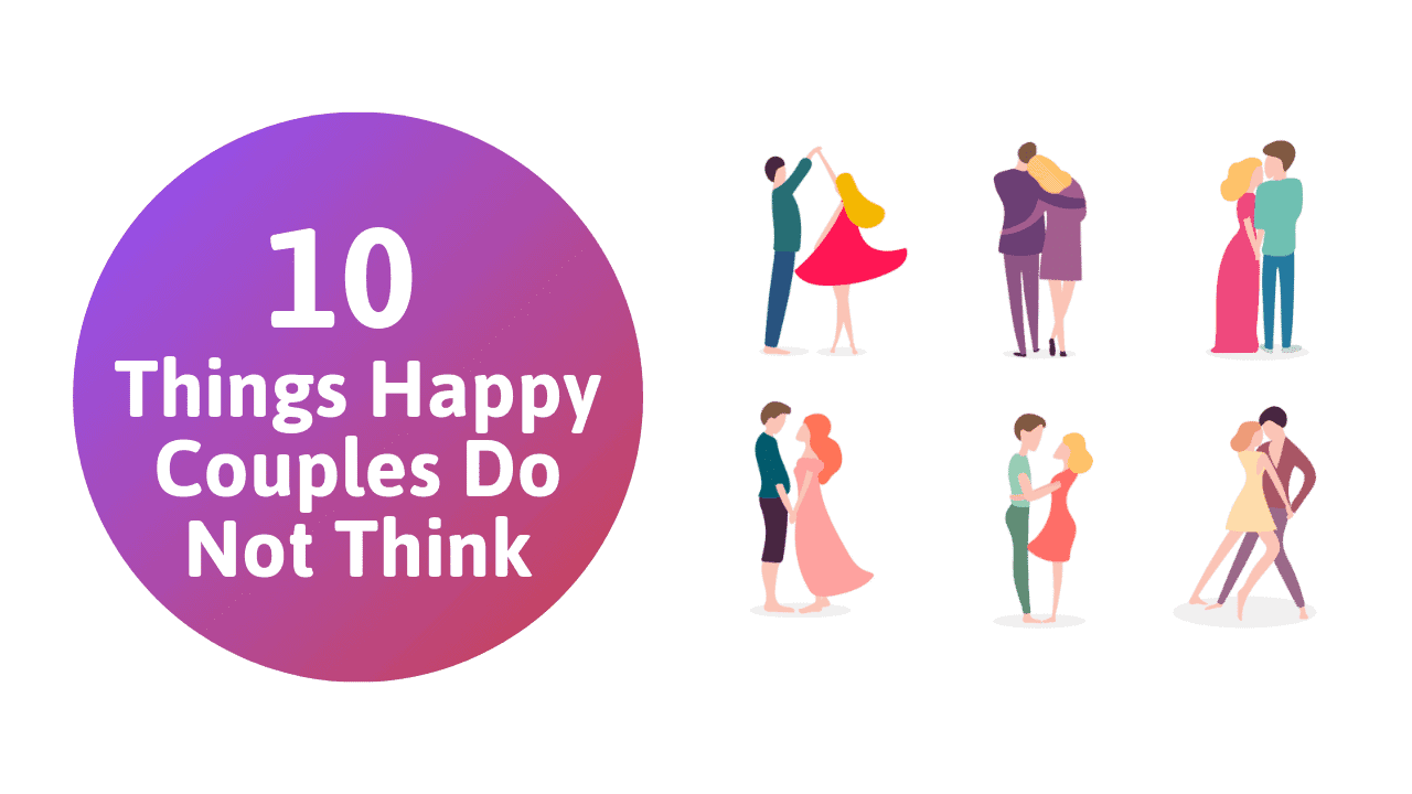 things happy couples do not think