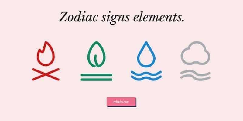 zodiac signs elements