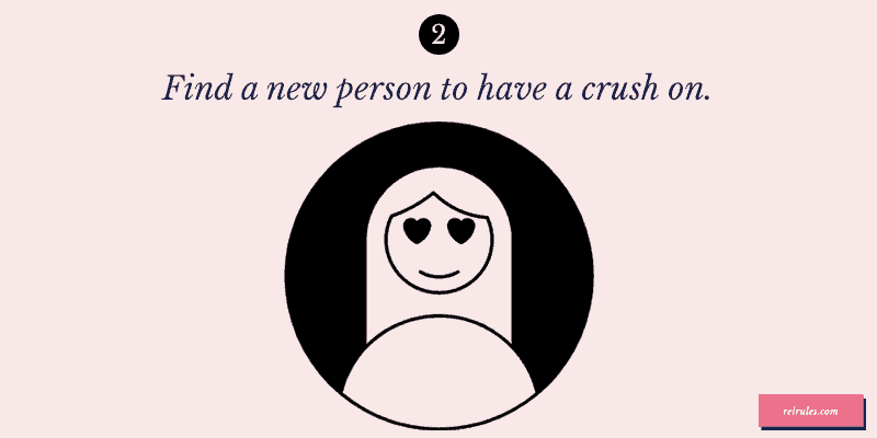 how to get over a crush