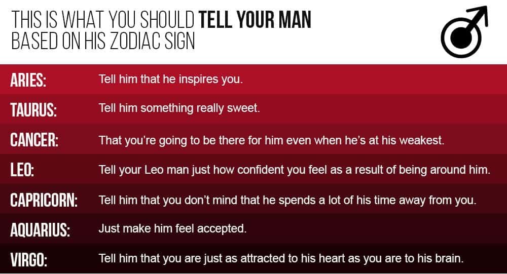 How To Tell If He S Going To Commit Based On His Zodiac Sign Relationship Rules