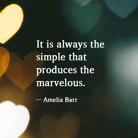 Amelia Barr Quote