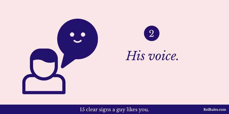 signs a guy likes you