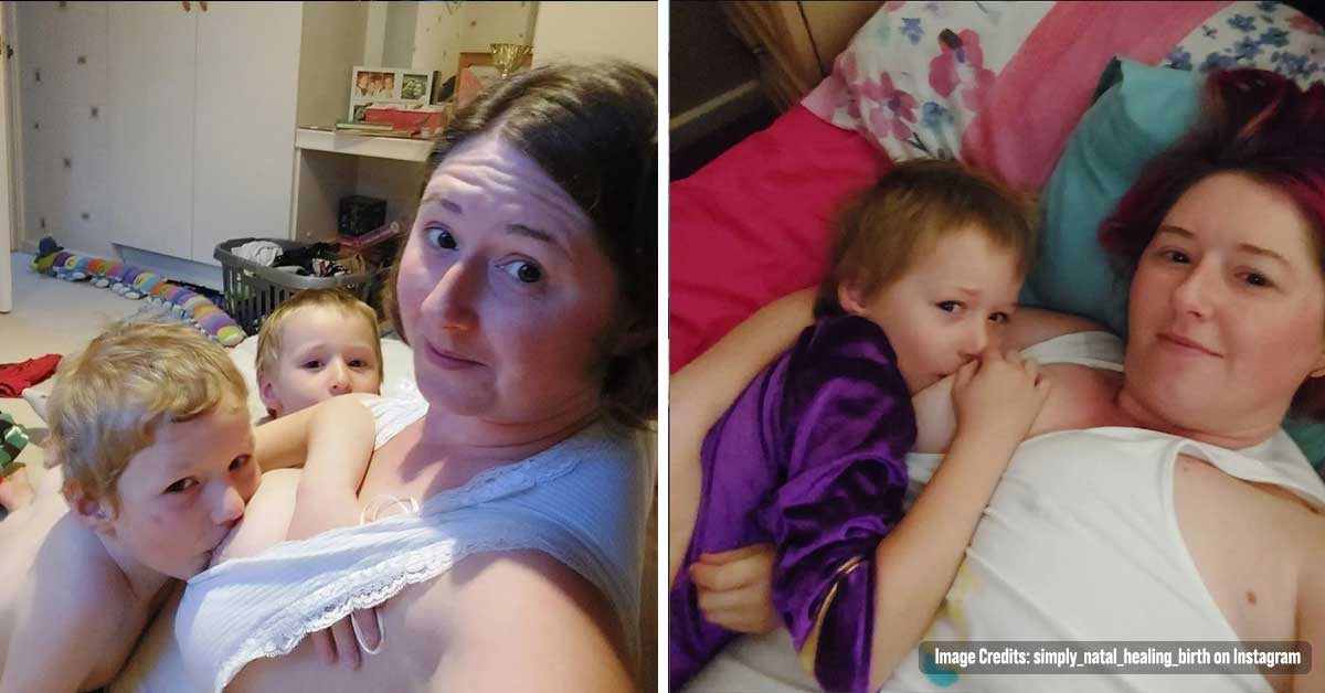 Mum Who Breastfeeds Her Five And Six Year Old Sons Says It S Empowering Mum Who Breastfeeds Her Five And Six Year Old Sons Says It S Empowering