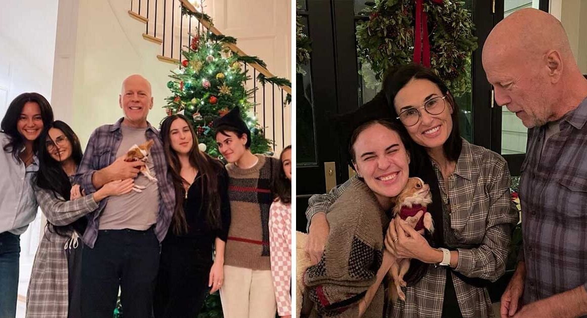 Bruce Willis Appears in Rare Family Photo Since his Aphasia Diagnosis