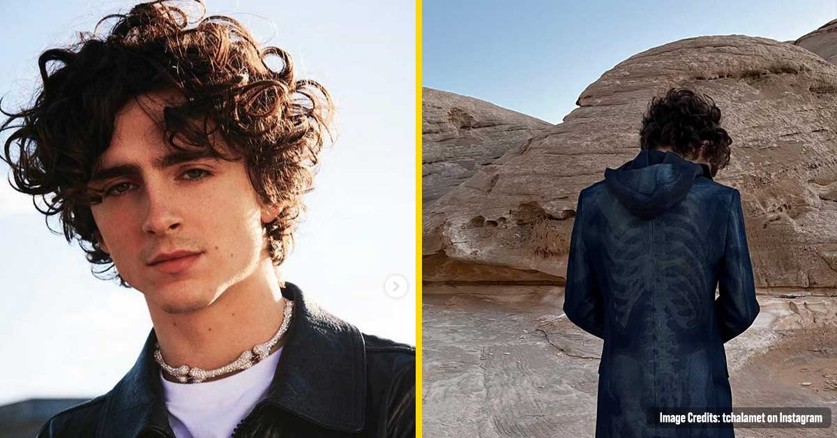 Timothée Chalamet Shares First Photo As Paul Atreides As He Returns To The Scenic Set Of Dune 