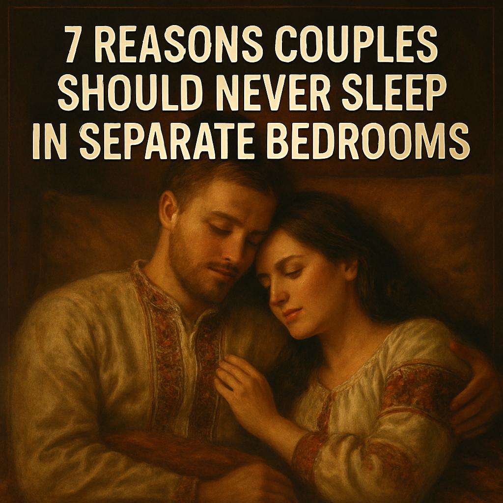 7 Reasons Couples Should Never Sleep in Separate Bedrooms