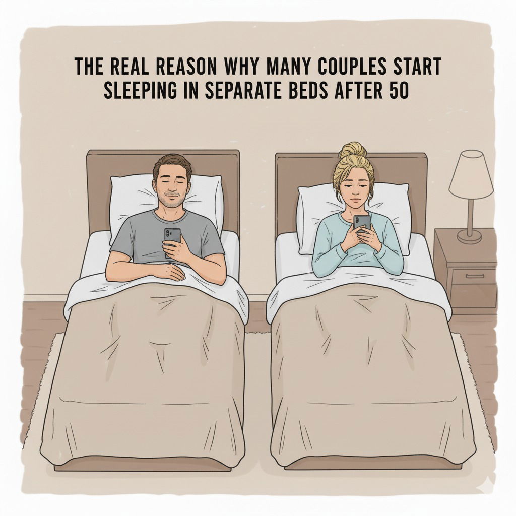 The Real Reason Why Many Couples Start Sleeping in Separate Beds After 50